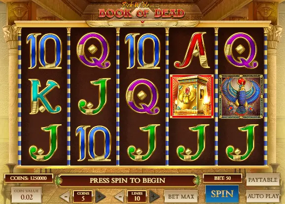 Book of Dead slot